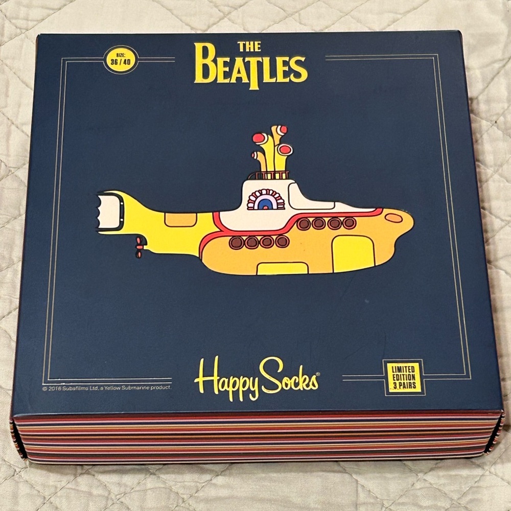 Happy Socks The Beatles Submarine Edition - Picture 3 of 8